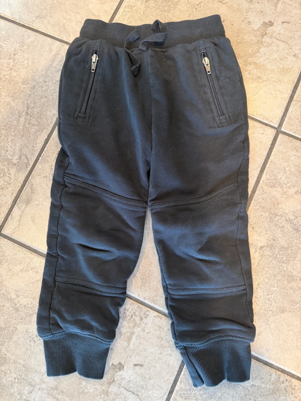 Kids Hanna Andersson Black Jogger Pants